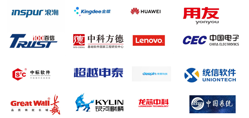 戰略伙伴名單(部分)